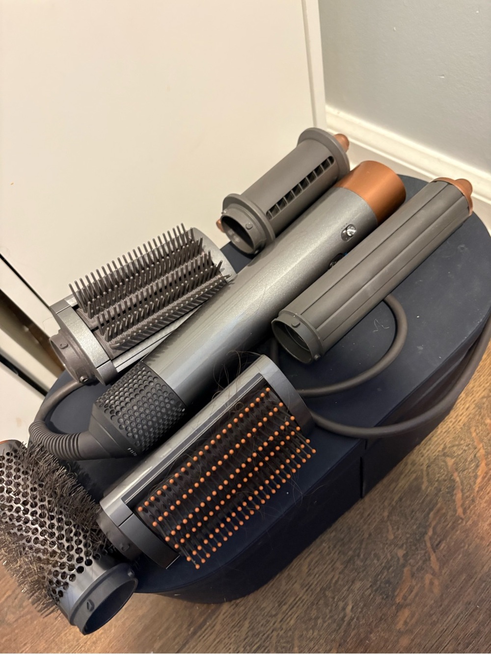 Dyson Hot Airwrap Set - Gray with Copper Accents